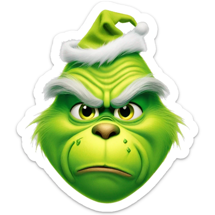 The grinch  sticker