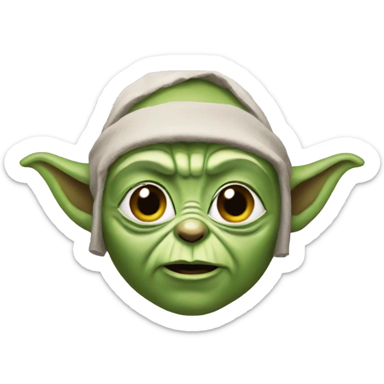 Yoda sticker