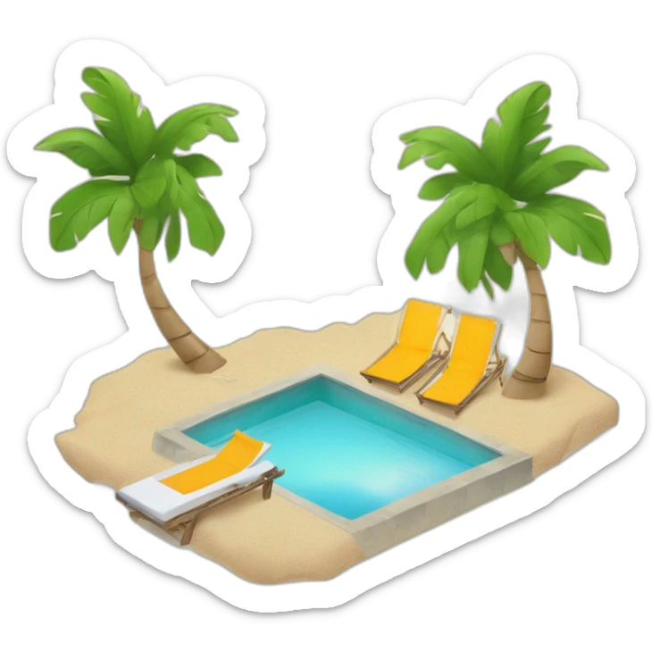 Nous sommes en vacances et nous sommes pas inquiet sur ce point vision des vacances sticker