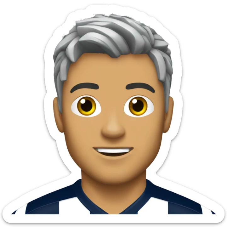 jugador futbol tigres de monterrey (que no sea rayados sticker