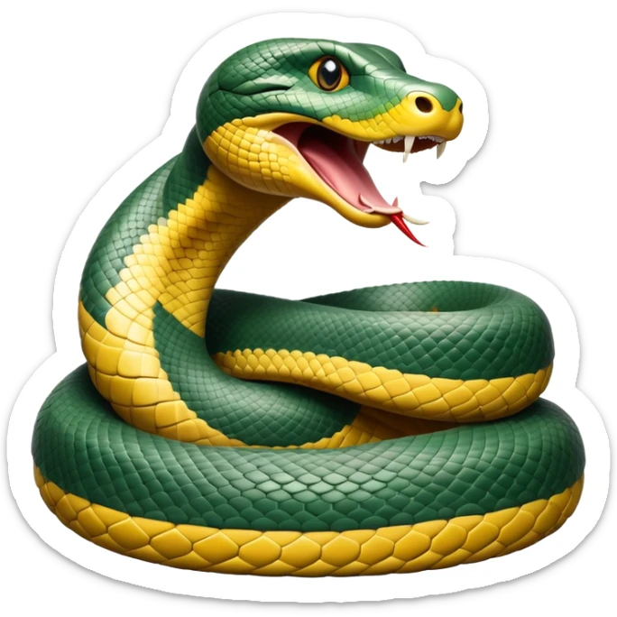 cinematic-noble-anaconda-portrait-emoji,-poised-and-imposing,-with-a-massive,-sinuous-build-draped-in-intricately-patterned-scales-and-piercing,-focused-eyes,-simplified-yet-sharp-and-sophisticated-features,-highly-detailed sticker