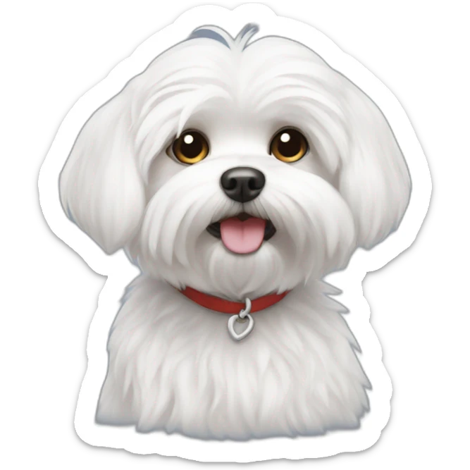 Maltese sticker