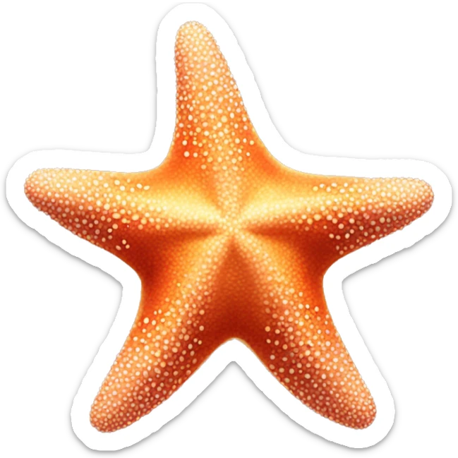Starfish sticker