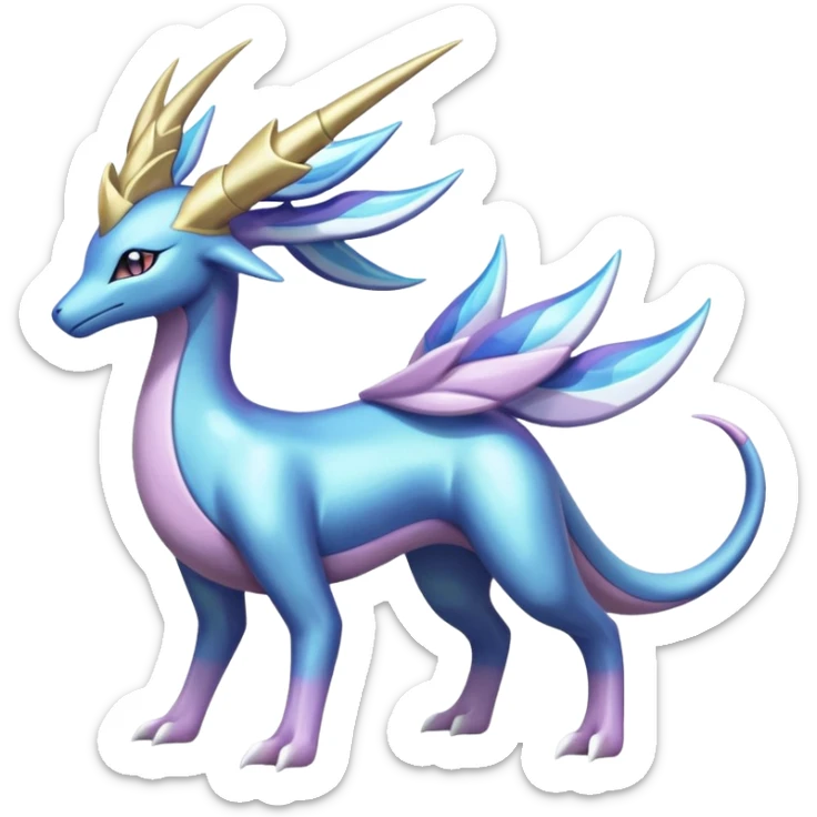 Cresselia-Suicune-Dialga-Amaura-Palkia-fusion sticker