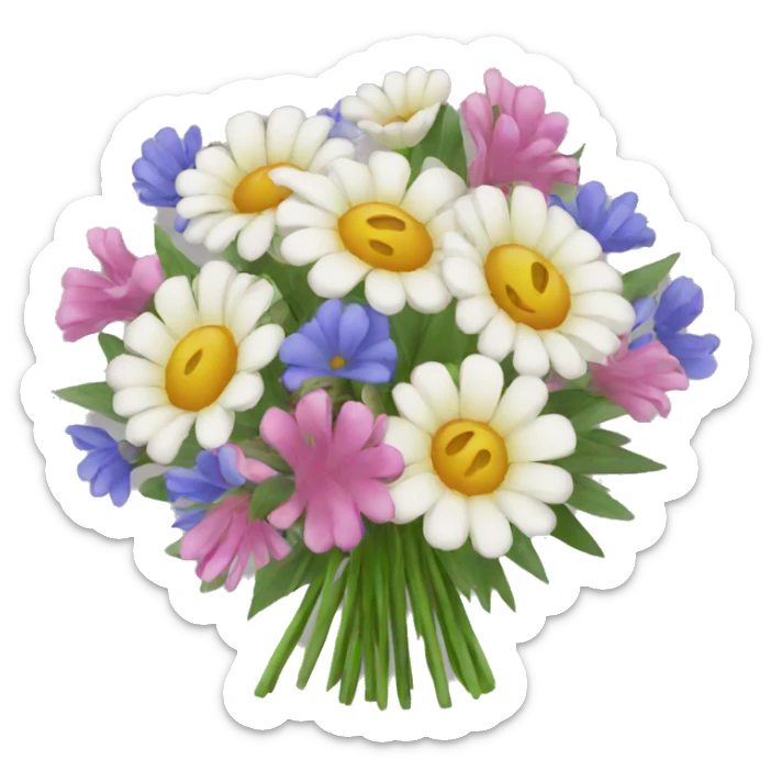 bouquet sticker