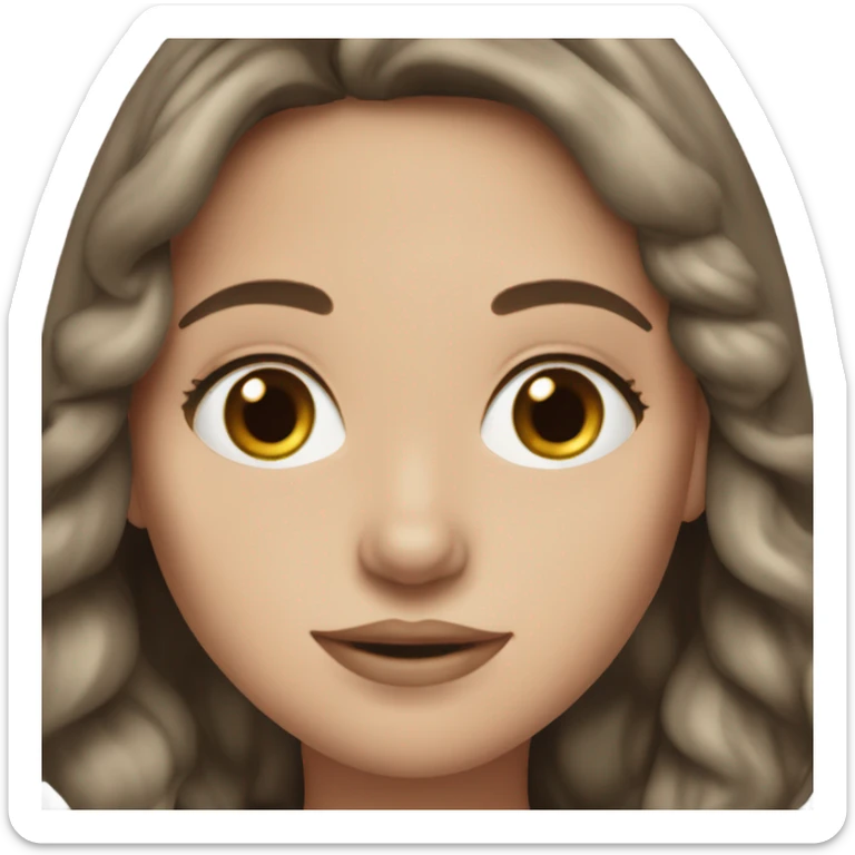 Single Jewish white girl brunette sticker