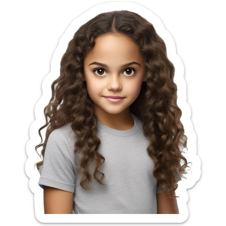Madison Pettis got her big break at 8 years old with her very first film, playing the daughter of Dwayne "The Rock" Johnson in Disney's hit family comedy, "The Game Plan".  sticker