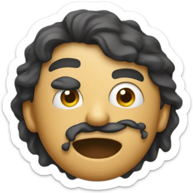 crea un emoji que represente el NO a la pirateria de television, musica y peliculas sticker