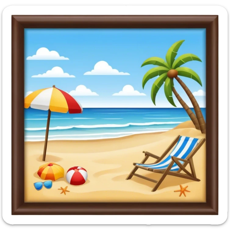 beach sticker