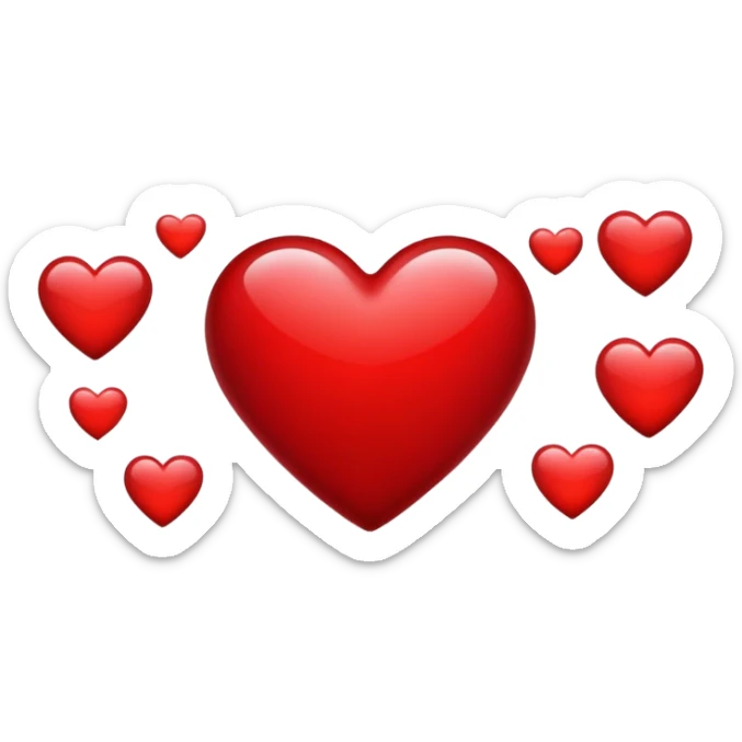  Hearts sticker