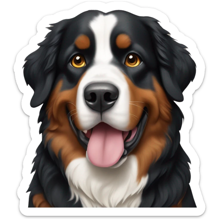 bernese mountain dog sticker