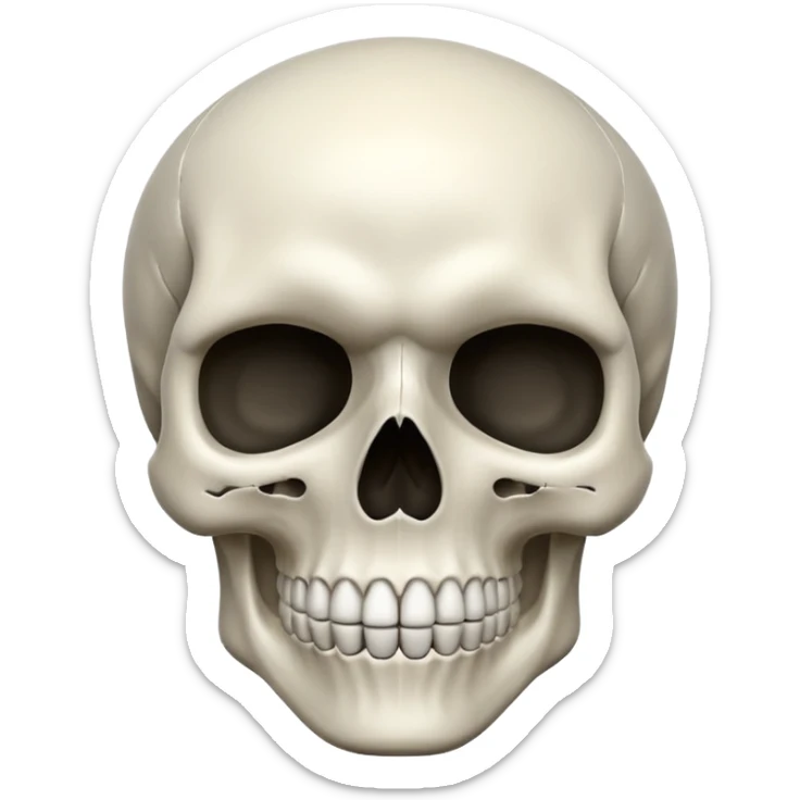 Skull 
 sticker