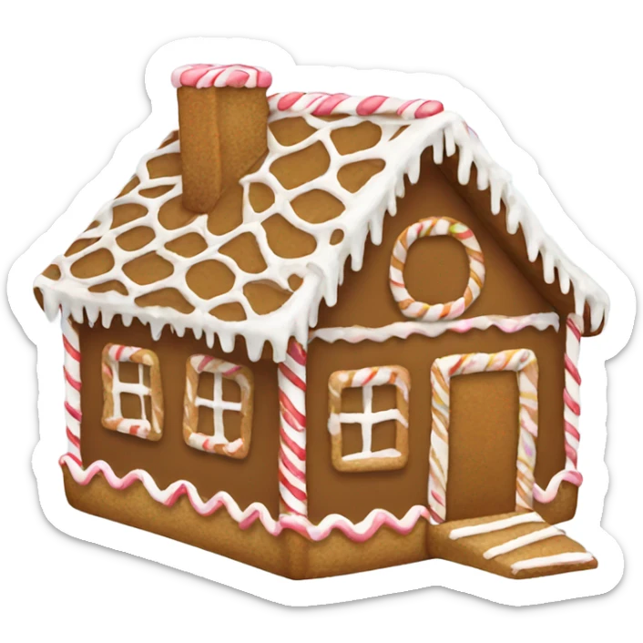 gingerbread house  sticker