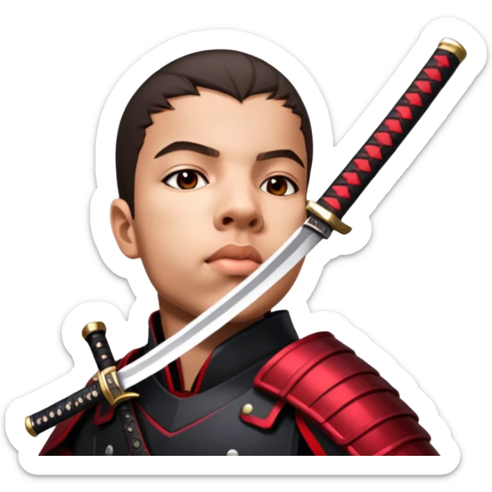 Katana Master sticker