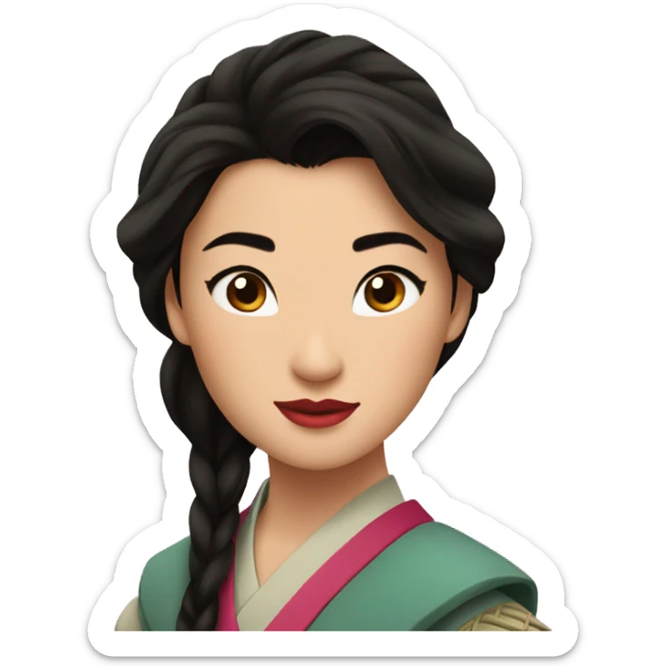 mulan sticker