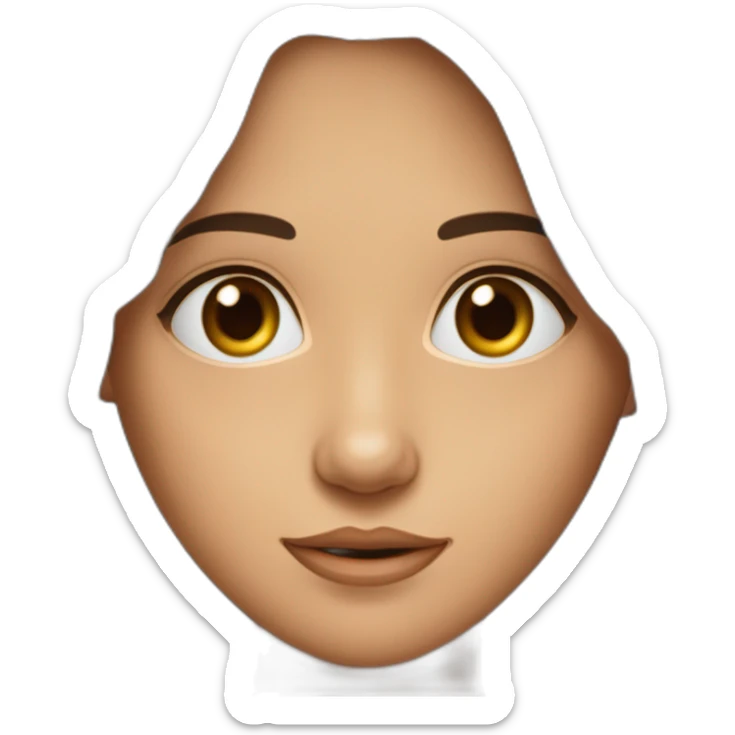 fIlle brune avec les yeux bleus et des tâches de rousseur  garçon brun avec des cheveux mi long et les yeux marron  sticker