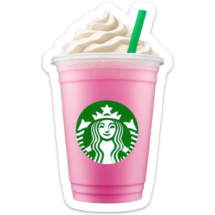 Starbucks Pink drink  sticker