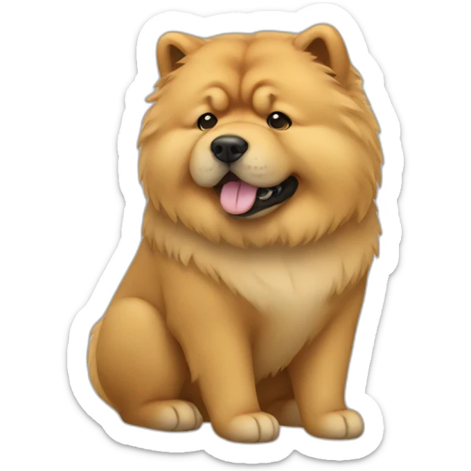 Chow chow sticker