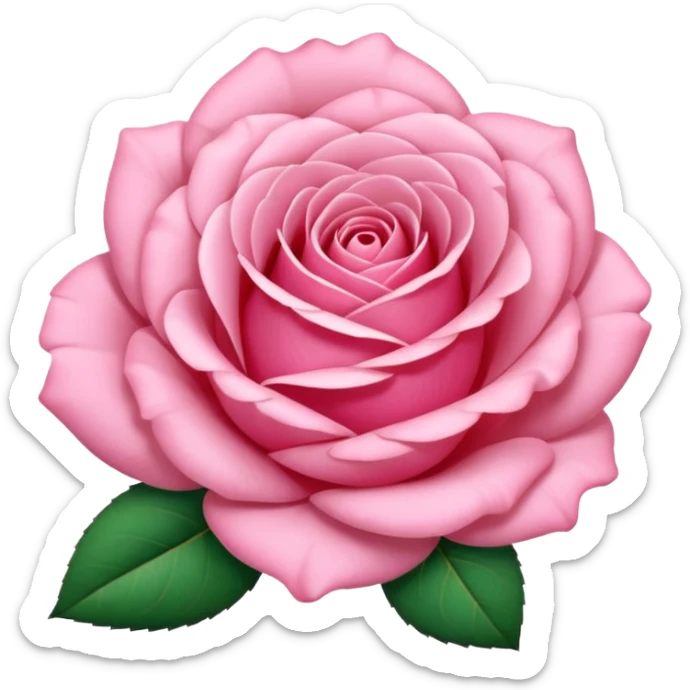 Vytvoris mi prosim zuvou emoji ruzi jen kvet? Bez toho velkeho okvetniho listku kolem sticker