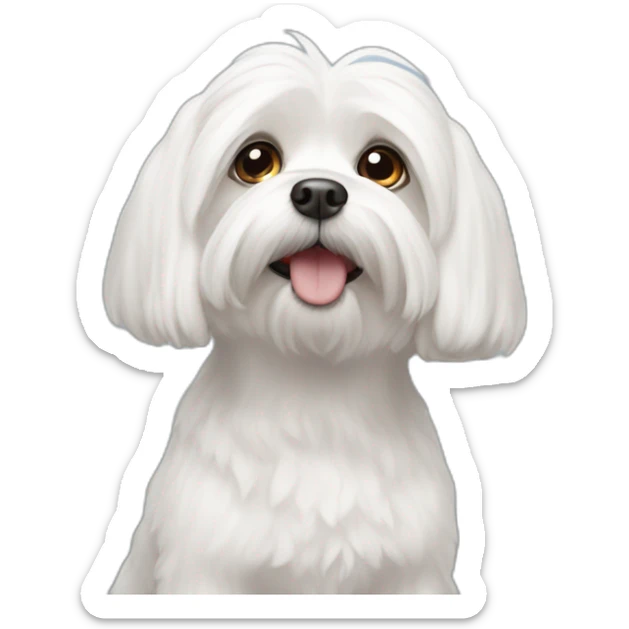 maltese  sticker