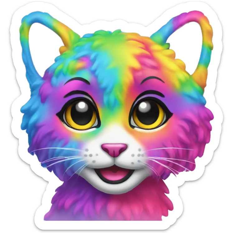 lisa frank sticker