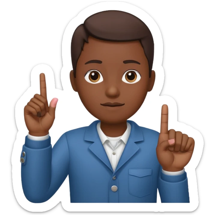 A yvl hand signal, it is commonly used by members of opium, a music company. Members are Playboi Carti, Ken Carson and Destroy Lonely. The signal is done by having the Thumb, pointer and Middle finger up and the index and pinky finger down. sticker