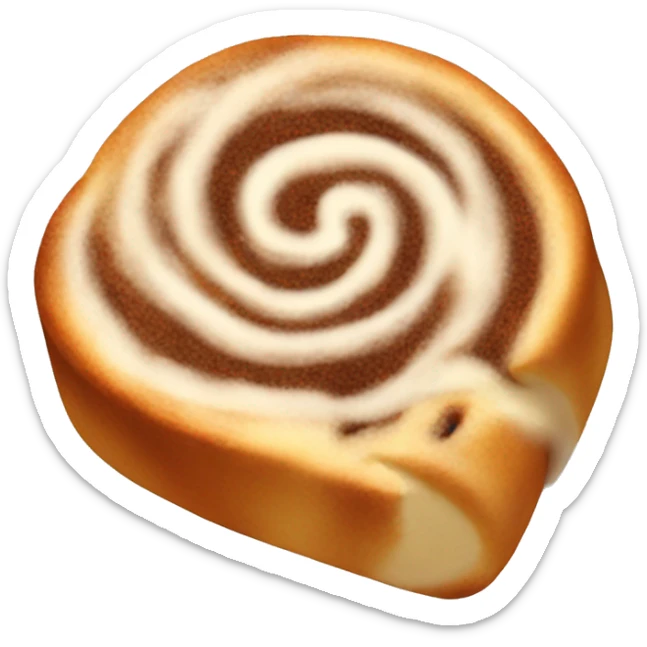 Cinnamon roll sticker