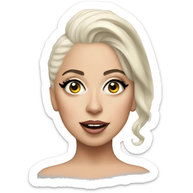 Lady gaga sticker
