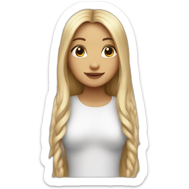 Women with angel wings and nelmet and long hair sticker