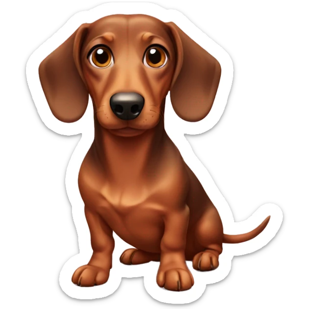Dachshund sticker