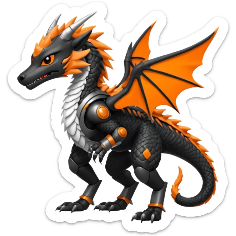 Koraidon-Nargacuga-Dutch-Angel-Dragon-Sergal-Protogen-hybrid-fusion-creature, full body sticker