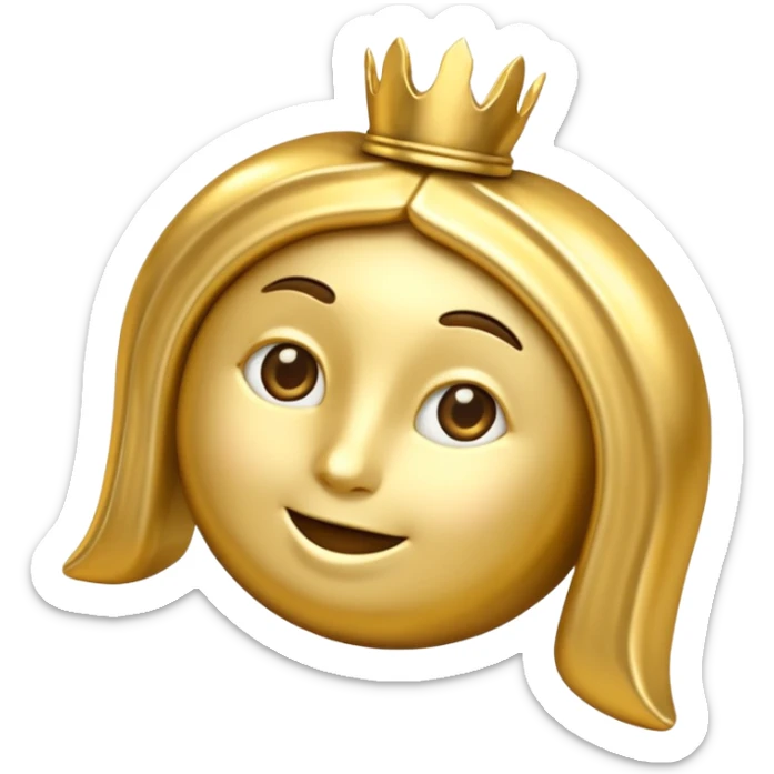 emoji of text "LUX" in times new roman font, caps lock sticker