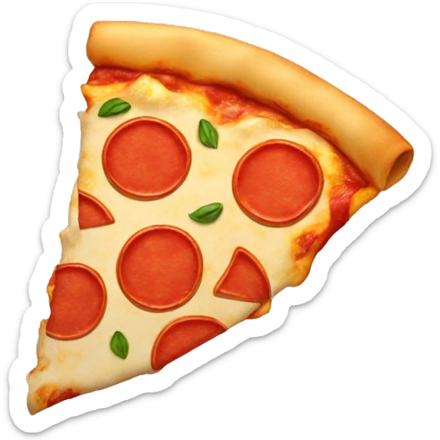 Pizza sticker