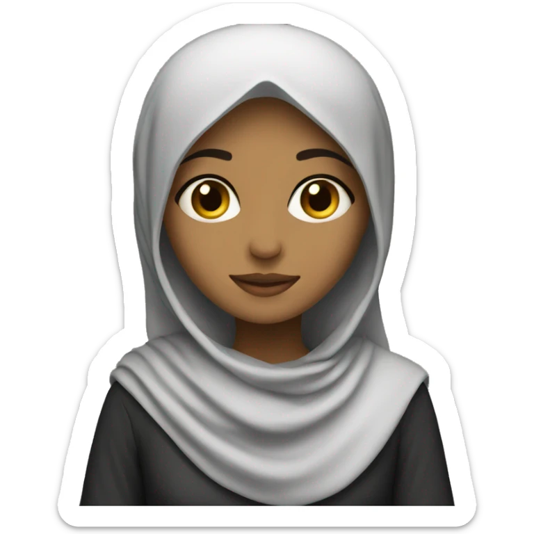 Islam girl sticker