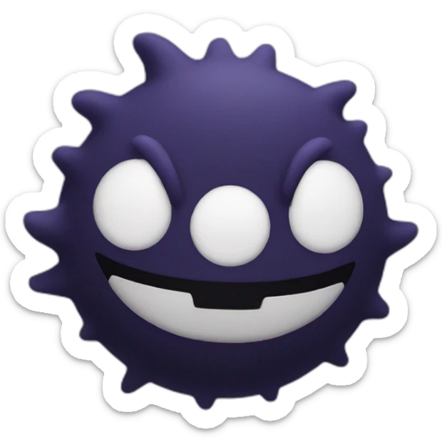 Gastly sticker