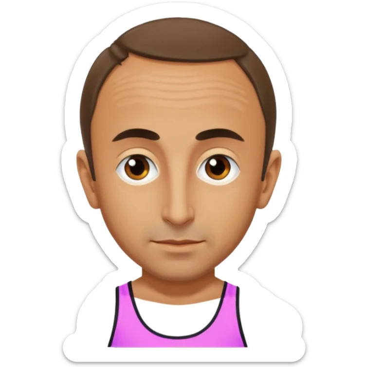 Éric zemour le politique qui est en maillot de bain  sticker