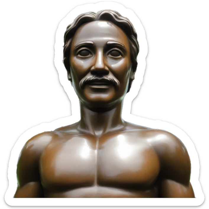 estatua del salvador del mundo, pais el salvador sticker