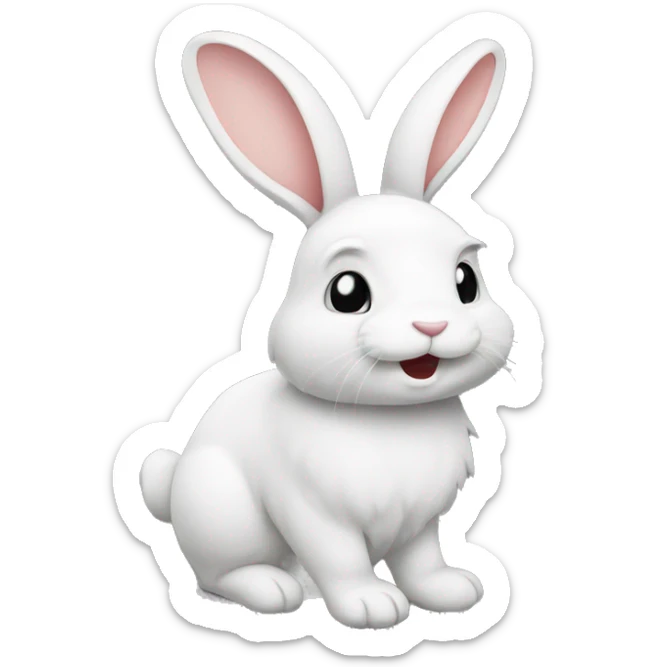 lapin sticker