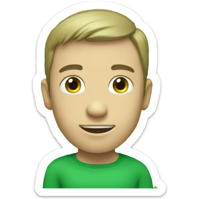 1 written inside the circle of green dashes just like in WhatsApp's one time view sticker