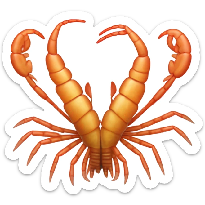 Anomalocaris Shrimp sticker