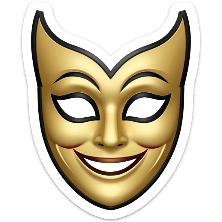 Black 🎭 sticker