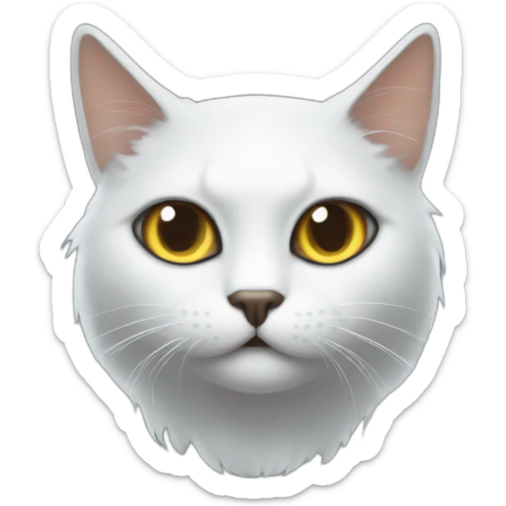 Gato fantasma  sticker