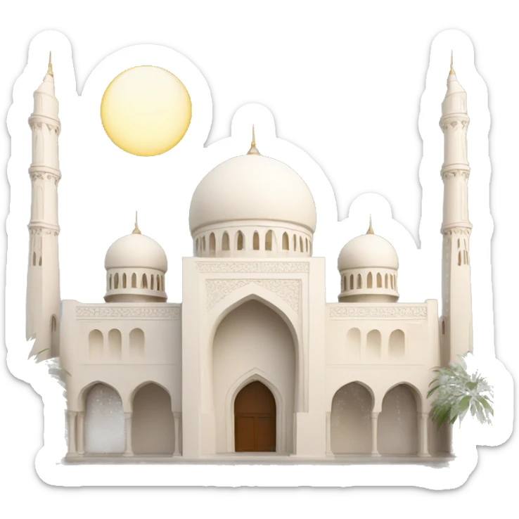 Mosque sticker