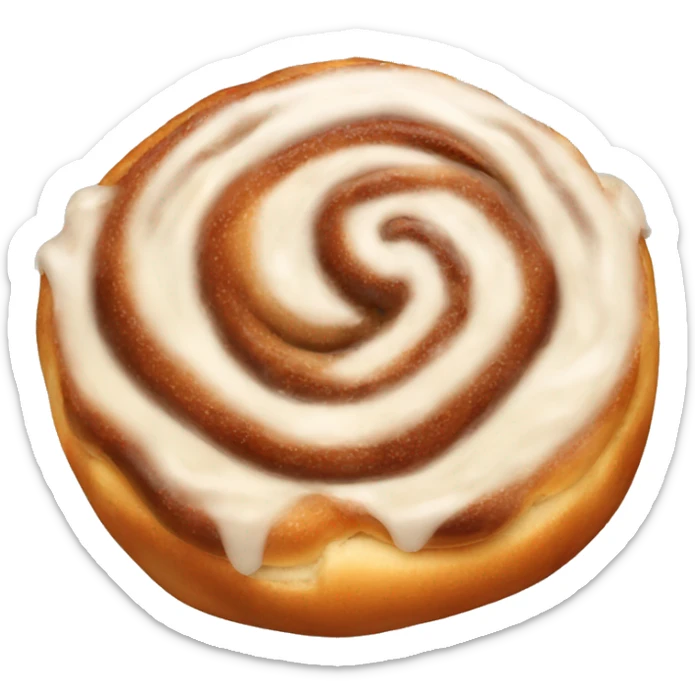cinnamon roll sticker