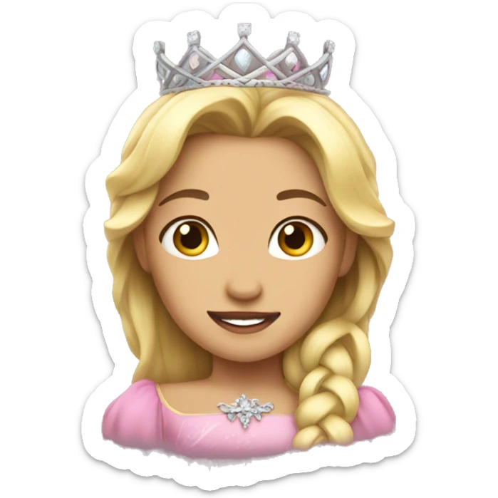 Princess sticker