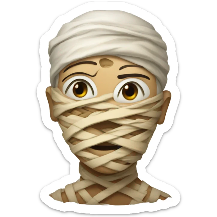 mummy sticker