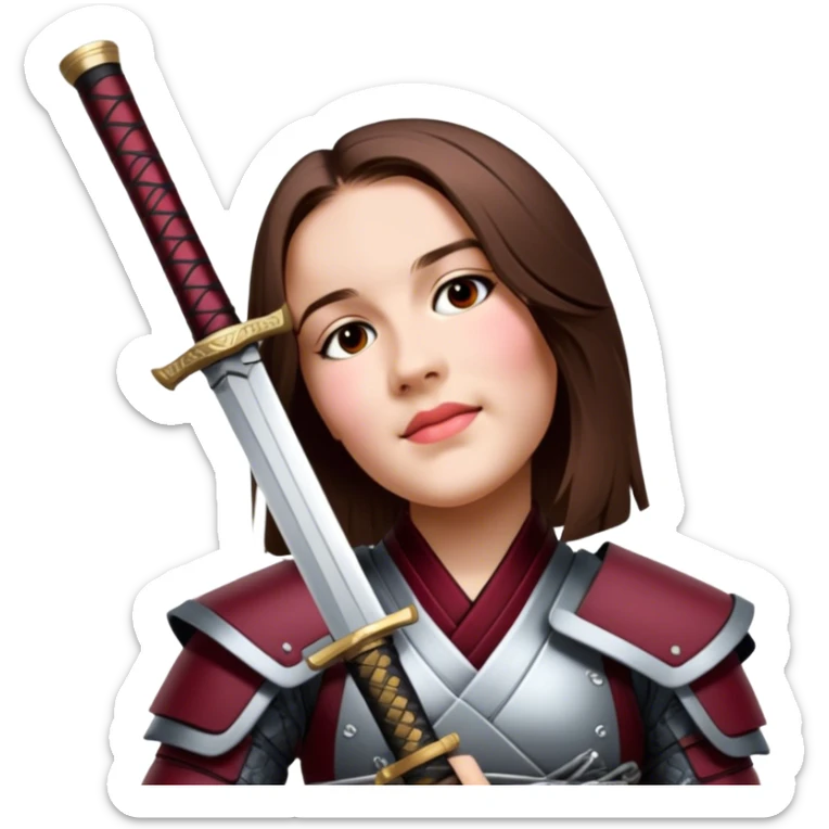 Resolute Samurai sticker