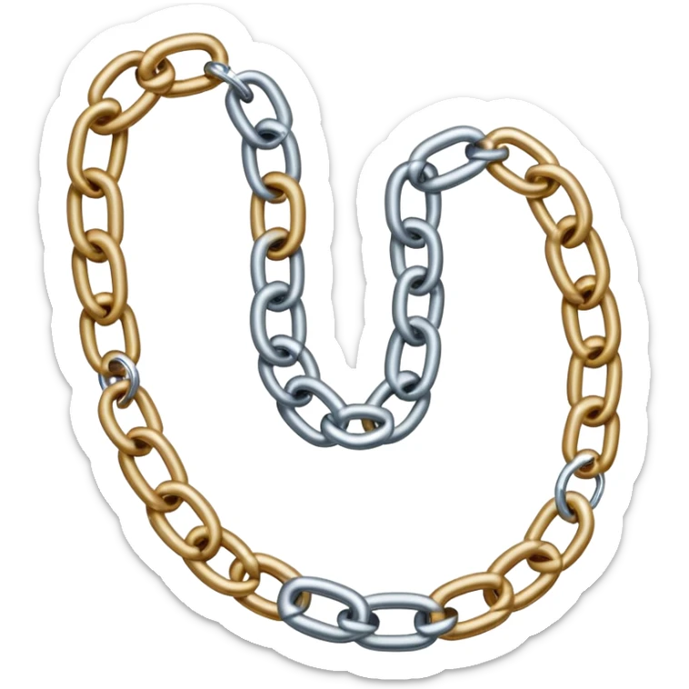 small chain sticker