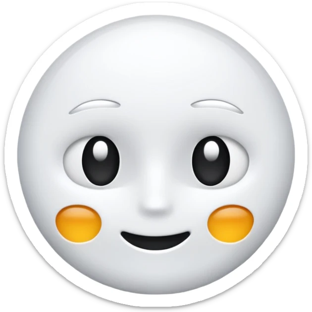 Clean aesthetic sticker