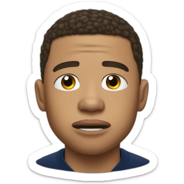 Mbappé crying sticker